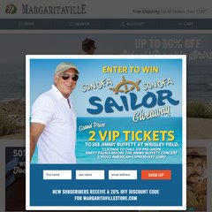 margaritavilleretail.com Beachwear, Hawaiian Shirts, Flip Flops