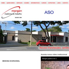 margen-med.com.br Medicina do trabalho Pericia médica PCMSO PPRA LTCAT CIPA Engenharia de segurança Vigilância sanitária Medicina do trabalho Pericia médica PCMSO PPRA LTCAT CIPA Engenharia de segurança Vigilância sanitária