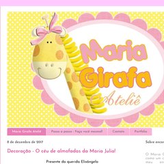  Pense nisso!, Vestuário - Vestido longo infantil, Maria Girafa Ateliê, Nenhum comentário: