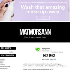 Matmorsann.blogg.se MatmorsAnn Livet är mat MatmorsAnn Livet är mat, mat är livet.