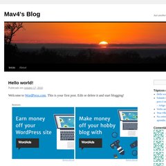 Mav4's Blog | Just another WordPress.com site