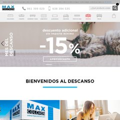 Colchones viscoelasticos | Almohadas | Somieres_Maxcolchon.com