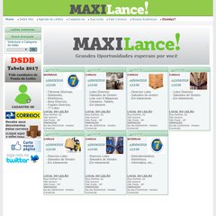  - Leilão em loteamento., LOCAL DO LEILÃO, CARGAS, - Leilão em loteamento.