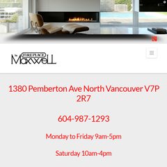 Www Maxwellfireplace Ca Vancouver Fireplace Vancouver Gas