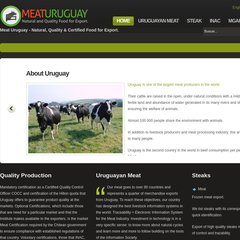Meat Uruguay - Natural, Quality & Certified Food for Export.