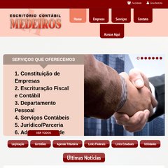 medeiroscontabilidade.com.br modelos sites, modelos contadores, sites