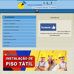 meumundoacessivel.com.br piso tátil; piso tatil; sinalização; braille; produtos para acessibilidade;