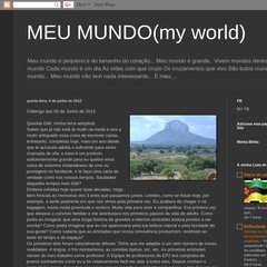 MEU MUNDO(my world)