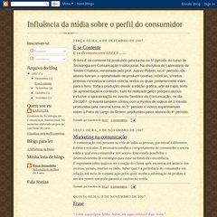 Influência da mídia sobre o perfil do consumidor