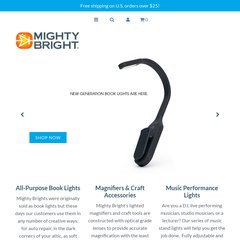 Mighty Bright Book Lights, eReader Lights for Kindle, Nook and Kobo, Craft Lights,