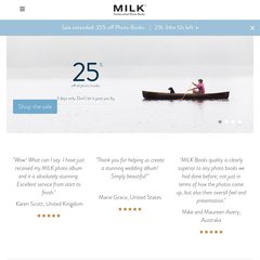 Beautiful Photo Books From MILK Tailor Made Books