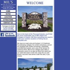 Www Milscottages Com 1000 Islands Clayton Ny