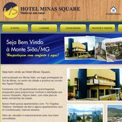 minassquare.com.br hot�is, hotel, monte si�o