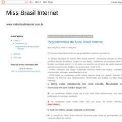 Miss Brasil Internet