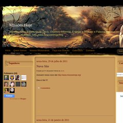 missoeshojemni.blogspot.com sidebar, Início, Quem Somos