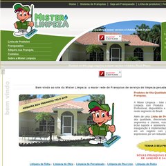 Mister Limpeza: a maior rede de franquias de serviço de limpeza pesada do Brasil!