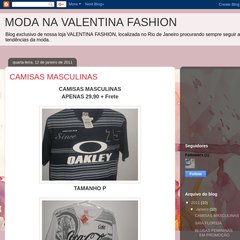 modanavalentina.blogspot.com CAMISAS MASCULINAS, 12:33, 0 comentários
