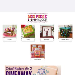 Mod Podge Rocks - Mod Podge Crafts and DIY
