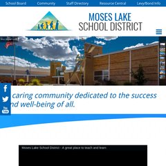 www.Moseslakeschools.org - Moses Lake School District 161