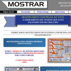 MOSTRAR MOSTRUÁRIOS - MOSTRUÁRIOS DE PARAFUSOS RESINADOS