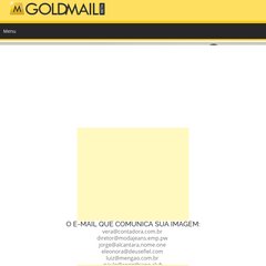 GoldMail - E-mail profissional personalizado grátis