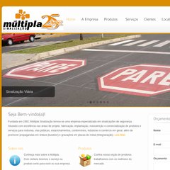 multiplasinalizacao - Multipla Sinalização :: Araranguá SC :: (48) 3524 3557 ou 8406 8680 :: Sinalização