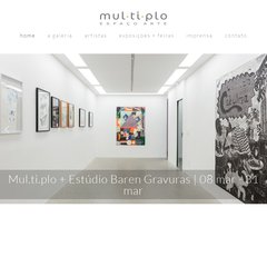 Mul.ti.plo Espaço Arte | Múltiplos formatos. Múltiplos artistas. Múltiplos olhares.