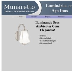 Meu Novo Site Munaretto - Indústria de Materiais Elétricos