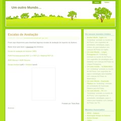 mundoautista.wordpress.com Início, Um outro Mundo…, Escalas de&nbsp;Avaliação