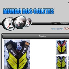 Mundo dos Coletes :: Home :: colete moto taxi