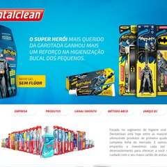 Dentalclean | Mundo do Sorriso - Higiene Bucal - Linha Infantil - Escova Dental,