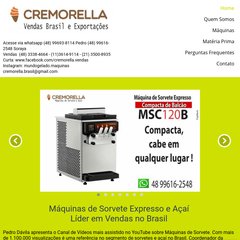 M&aacute;quinas Italianinha - Ind&uacute;stria - (48) 33384664