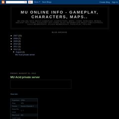  Lorencia, Noria, Devias, Dungeon