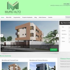  Lançamentos, Website Builder, muroaltopb.com.br, Website Design