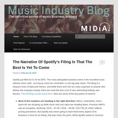 Music Industry Blog