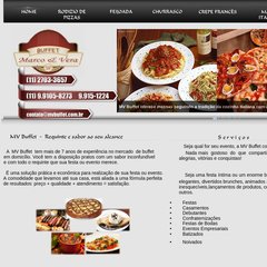 Buffet sp - Marco & Vera Buffet - Atendimento de buffet a domicilio em toda a Grande São Paulo