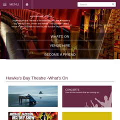 Napier Municipal Theatre Hawke’s Bay Concerts Shows and Function Venue