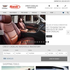 Nashville CADILLAC Saab Dealer | Crest CADILLAC Saab | Serving Murfreesboro