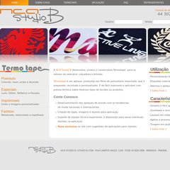 ncastudiob.com.br Termotape, Termo Tape, personalização de uniformes