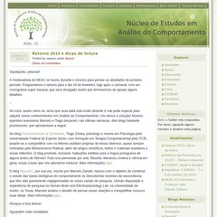 neaces.wordpress.com Início, Arquivos, Estatuto