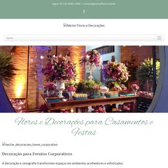 Flores e Decorações - Casamento - Evento Corporativo - Bouquets - Arranjos
