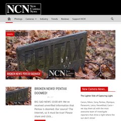 New Camera News | The lighter side of capturing light.