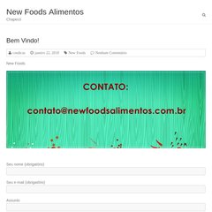 New Foods Alimentaçăo