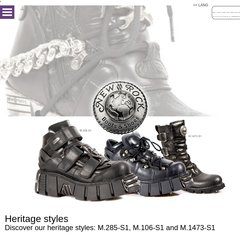 newrock.com newrock, boots, shoes