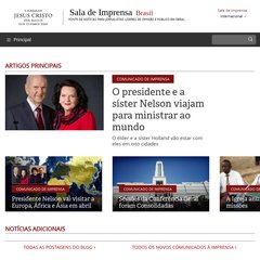 newsroom-lds.org.br Headquarters (USA) | English, Angola | Português, Argentina | Español