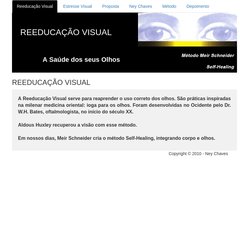 REEDUCA&Ccedil;&Atilde;O VISUAL - Ney Chaves