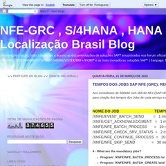 SAP NFE-GRC-TDF SUPORTE