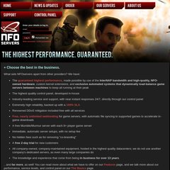 Game Server Rentals and Hosting :: Home :: NFOservers