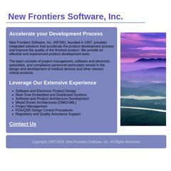 nfsw - New Frontiers Software, Inc.