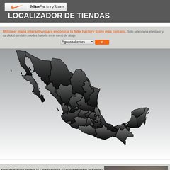 www.Nikefactorystoremexico.com - Localizador de Tiendas – Nike Factory Store